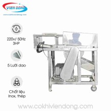 Máy cắt nước đá cây 5 lưỡi tay kéo mô tơ cũ Máy cắt nước đá cây 5 lưỡi tay kéo mô tơ cũ