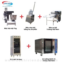 Máy móc làm bánh mì – Dây chuyền làm bánh mì tiết kiệm chi phí Máy móc làm bánh mì – Dây chuyền làm bánh mì tiết kiệm chi phí
