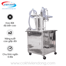 Máy chiết rót dung dịch 2 vòi CR02 Máy chiết rót dung dịch 2 vòi CR02