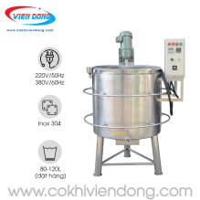 Nồi nấu cháo công nghiệp 100L Nồi nấu cháo công nghiệp 100L