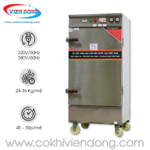 Tủ hấp công nghiệp dùng điện Việt Nam điều khiển cảm ứng
