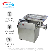 Máy xay thịt 220 kg/giờ dùng điện Máy xay thịt 220 kg/giờ dùng điện