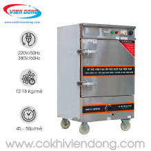 Tủ hấp bánh flan 6 khay bằng gas và điện Tủ hấp bánh flan 6 khay bằng gas và điện