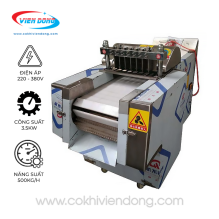 Máy chặt thịt gà băng tải Máy chặt thịt gà băng tải