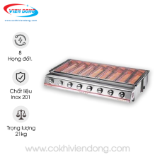 Bếp nướng gas 8 họng đôi SC28 Bếp nướng gas 8 họng đôi SC28
