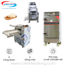 Dây chuyền sản xuất bánh bao Dây chuyền sản xuất bánh bao