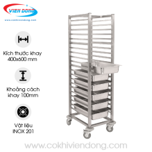 Xe cơm inox Viễn Đông Xe cơm inox Viễn Đông