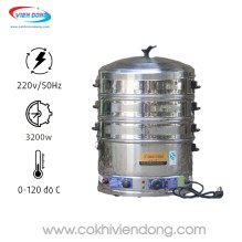 Nồi hấp 3 tầng bằng điện Nồi hấp 3 tầng bằng điện