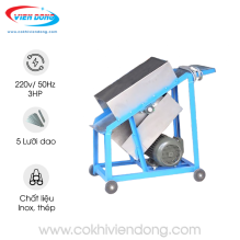 Máy cắt nước đá 5 lưỡi tay thả Máy cắt nước đá 5 lưỡi tay thả