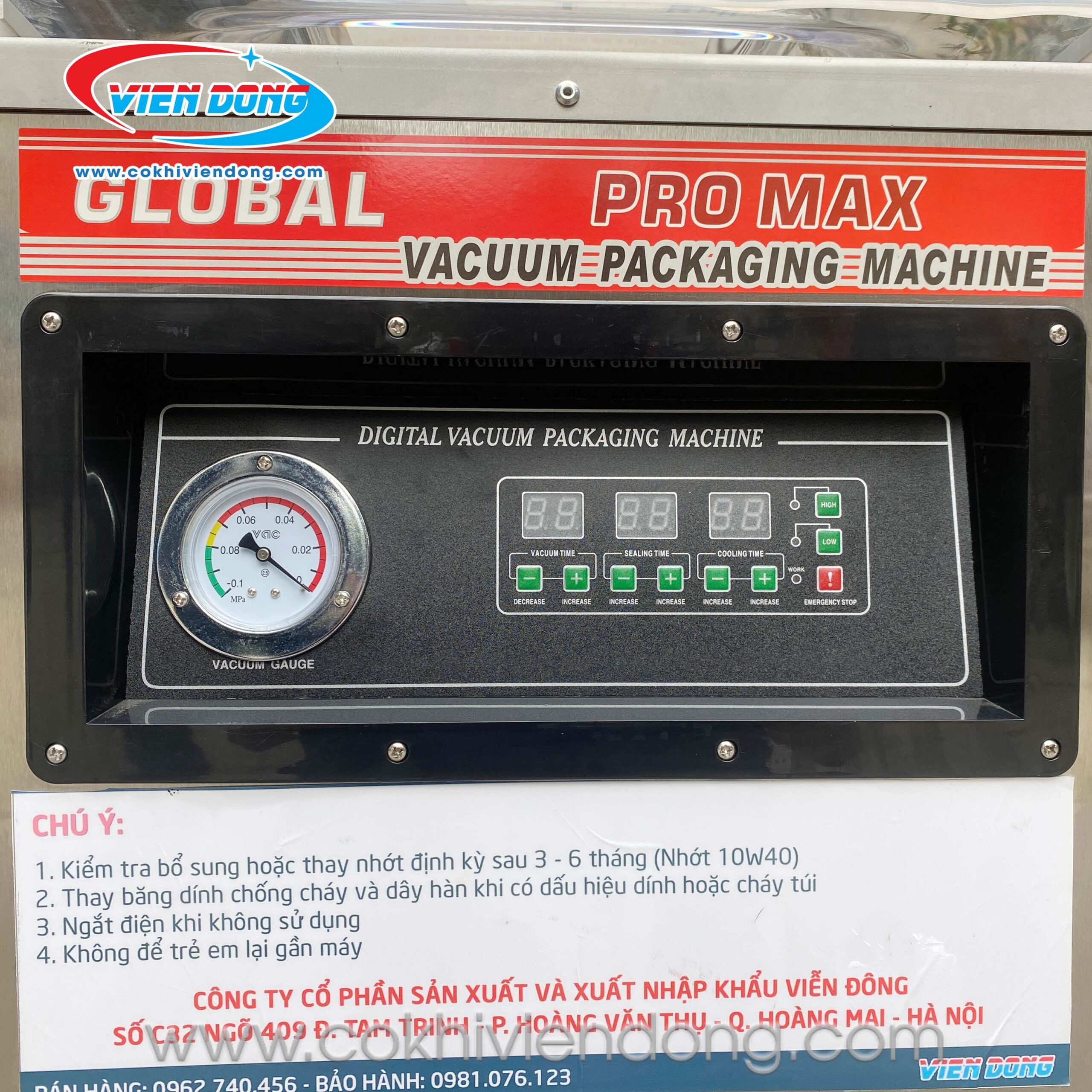 Máy hút chân không công nghiệp