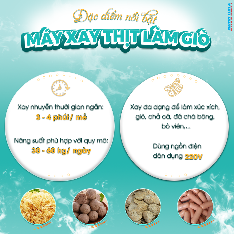 máy xay giò chả công nghiệp