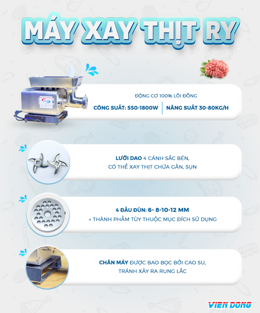 máy xay thịt