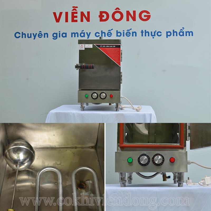 Tủ nấu cơm mini Việt Nam (6kg/mẻ)