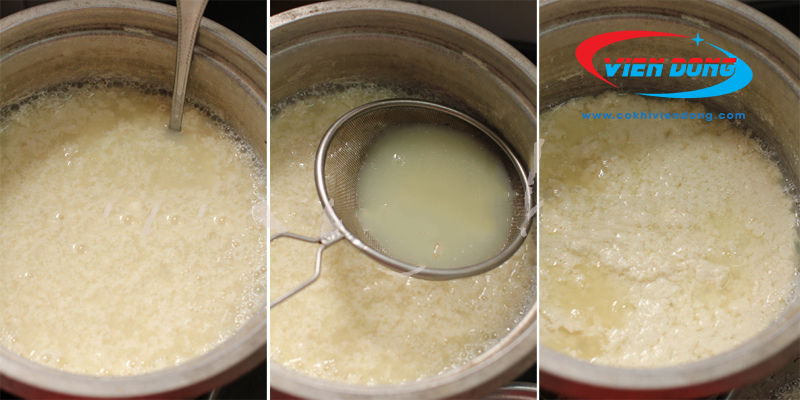 Cách làm tàu hũ (tào phớ) nước đường bằng sữa đậu nành
