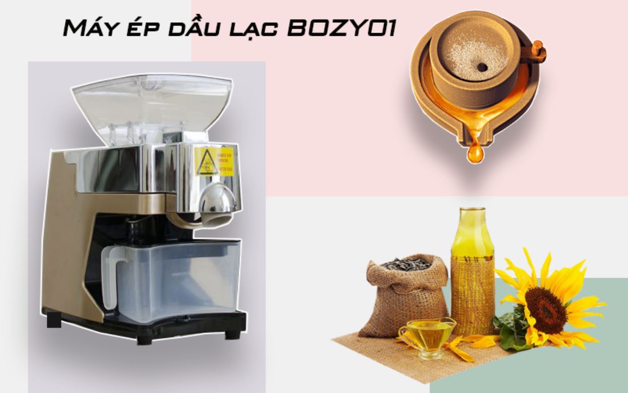 máy ép dầu