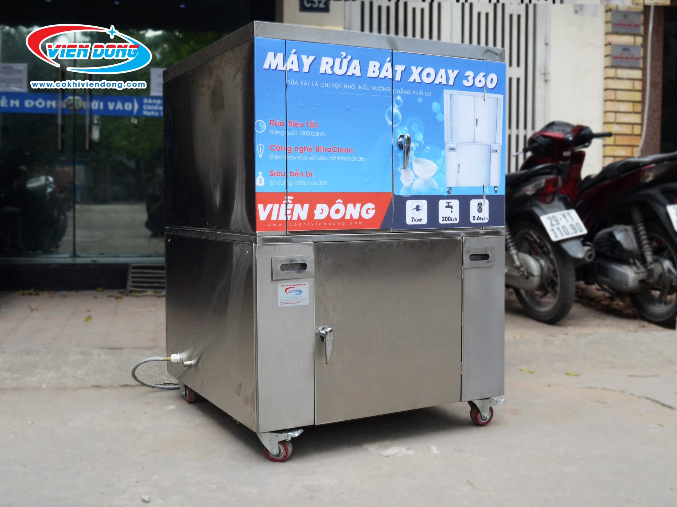 Cách sử dụng máy rửa bát Việt Nam sản xuất