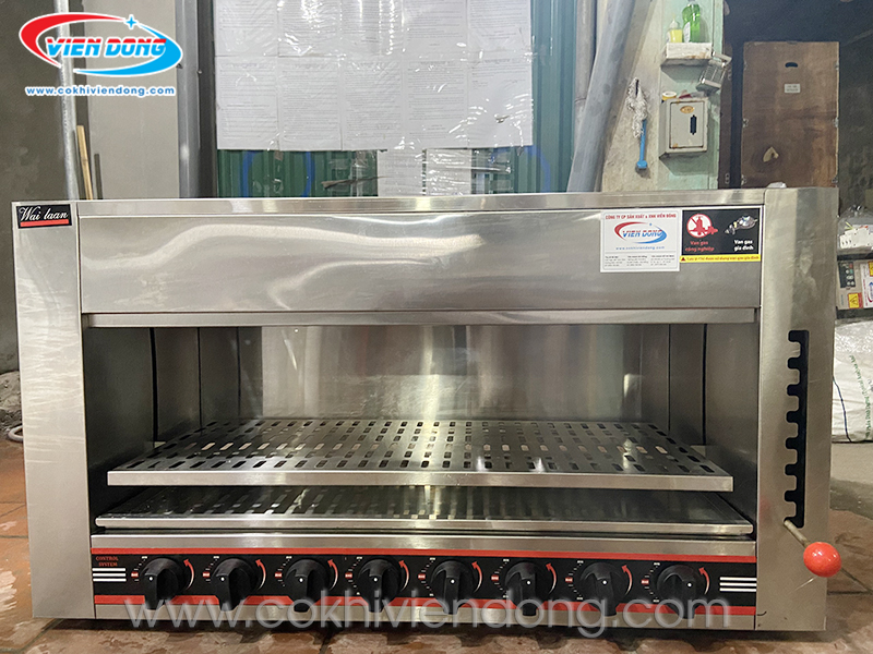 Lò nướng salamander 8 họng