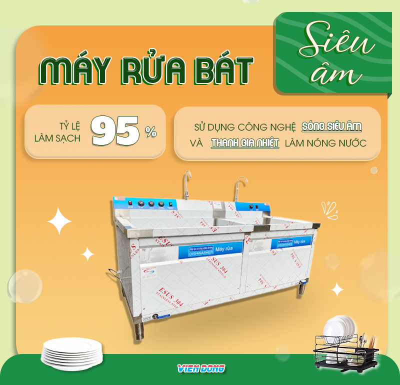 Máy rửa chén siêu âm