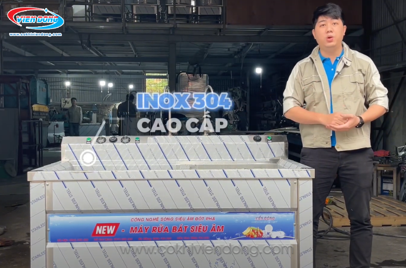 Máy rửa chén siêu âm