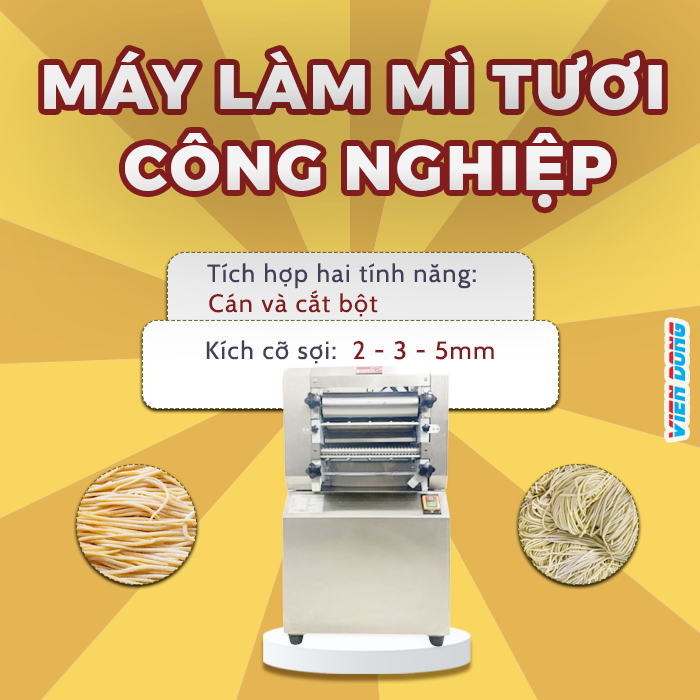 Máy làm mì tươi công nghiệp Máy làm mì tươi công nghiệp