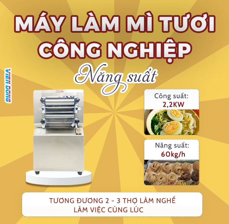 Máy làm mì tươi công nghiệp Máy làm mì tươi công nghiệp