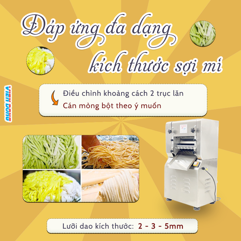 Máy làm mì tươi công nghiệp Máy làm mì tươi công nghiệp