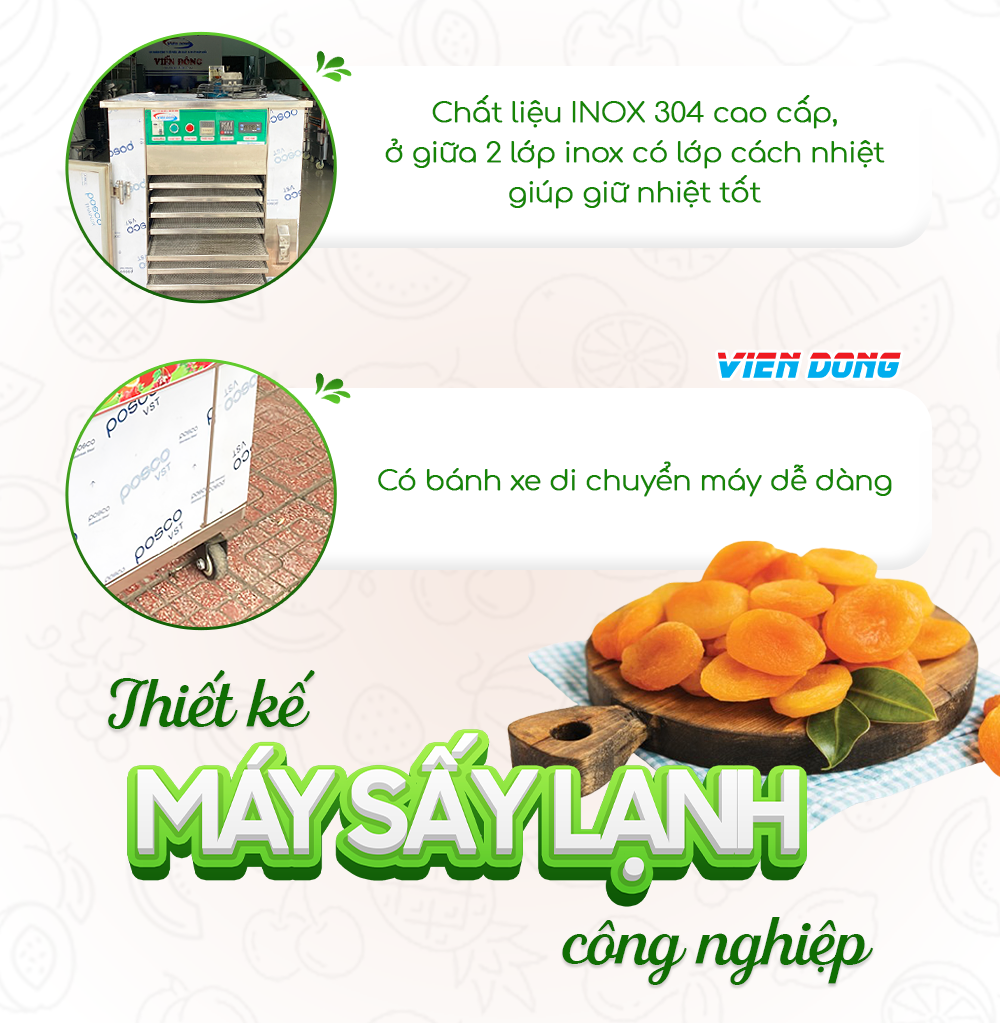 máy  sấy lạnh nông sản 