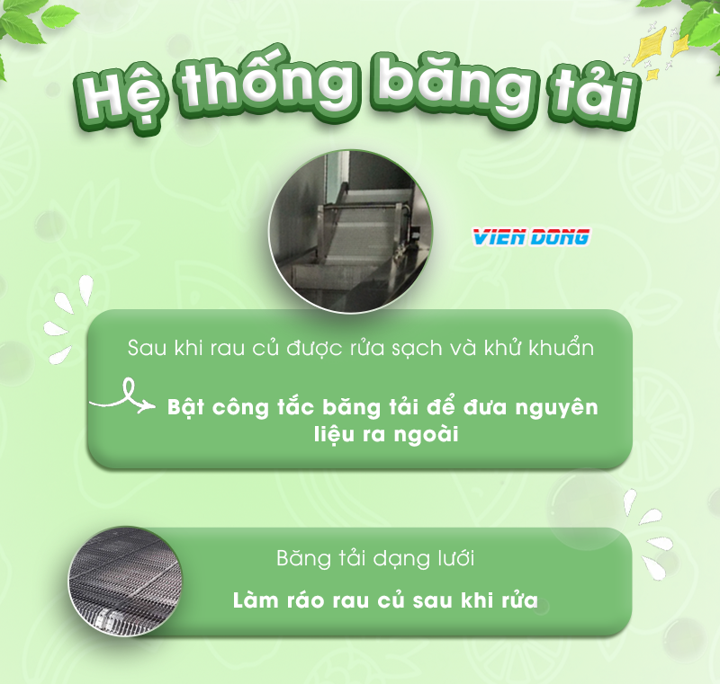 máy rửa rau công nghiệp
