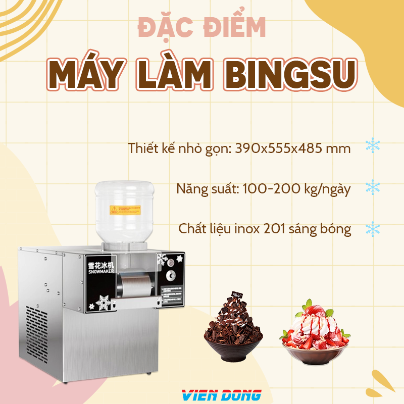 Giá máy làm bingsu