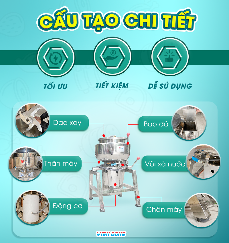 máy xay chả lụa