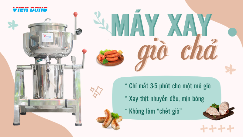 máy xay giò công nghiệp