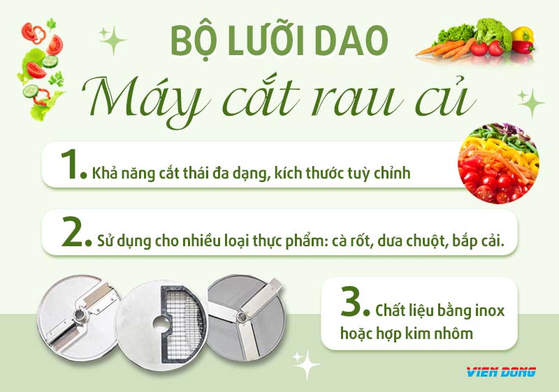 lưỡi dao máy thái rau củ