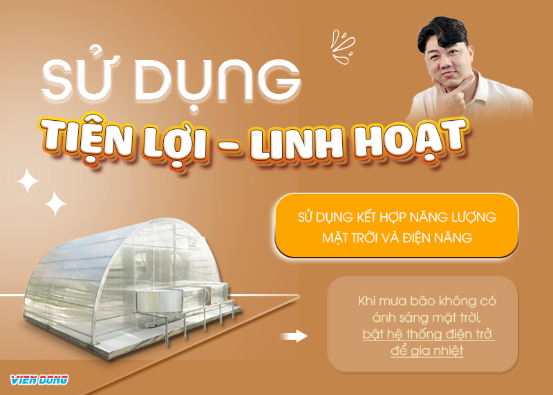 Máy sấy năng lượng mặt trời