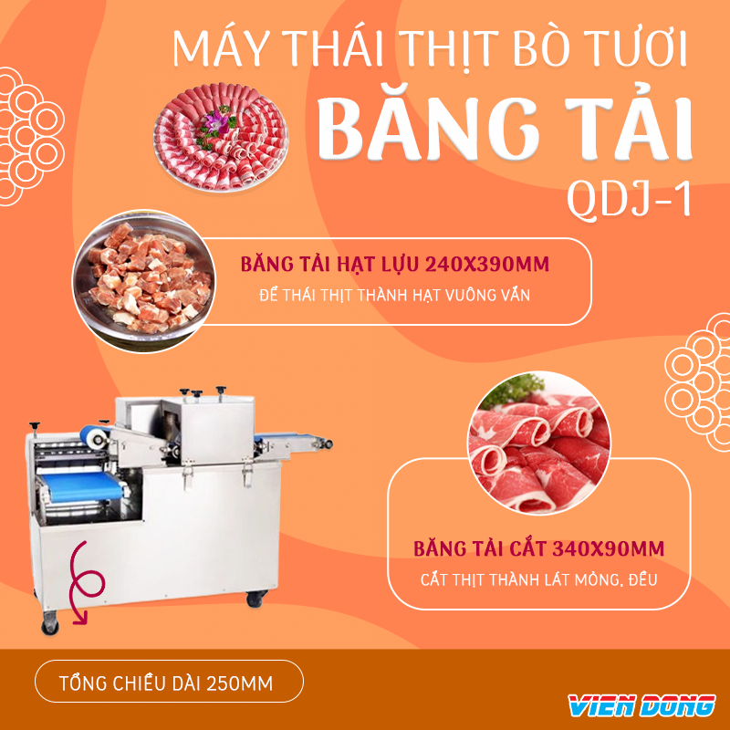 Máy cắt thịt tươi sống công nghiệp