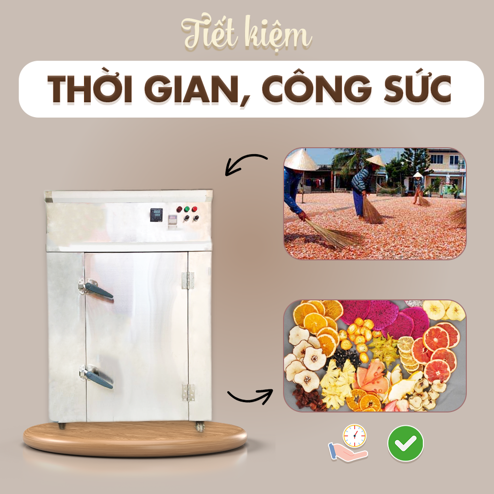 máy sấy rau củ quả