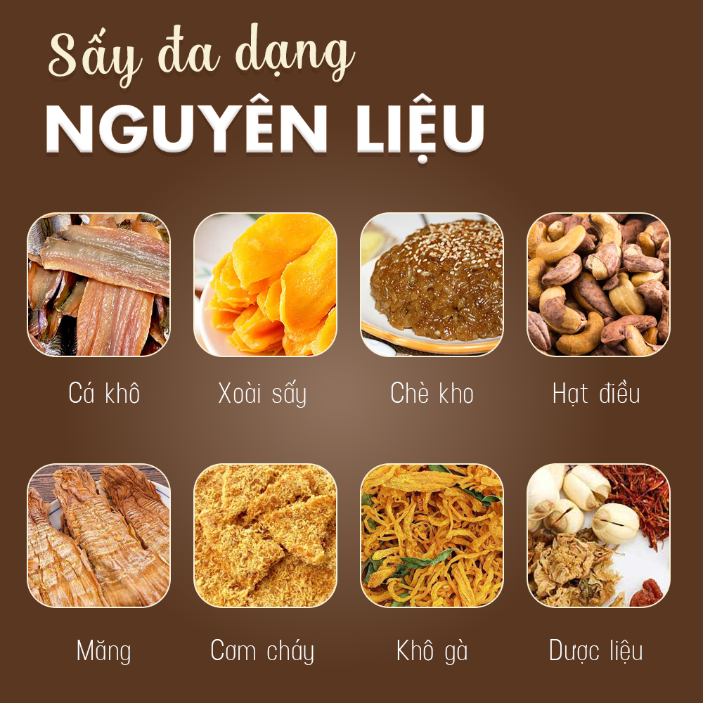 máy sấy rau củ quả