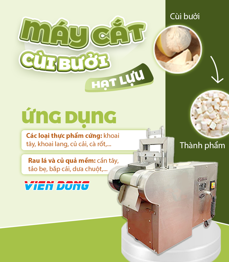 máy cắt cùi bưởi hạt lựu