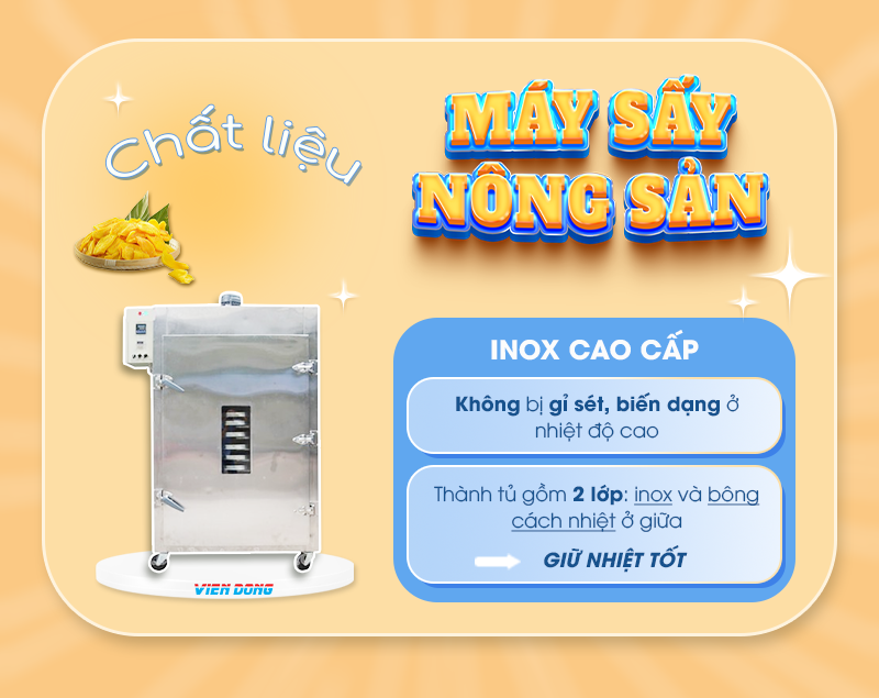 Tủ sấy nông sản