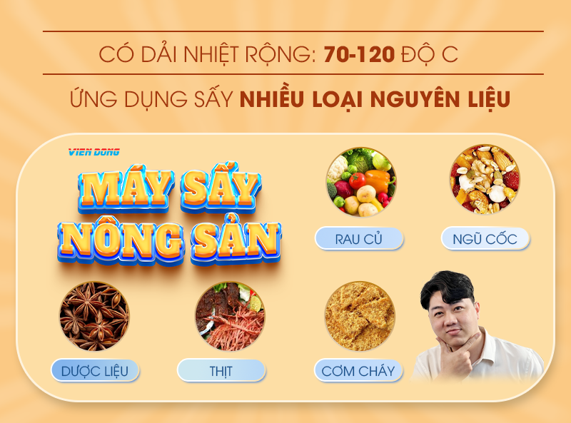 Tủ sấy nông sản