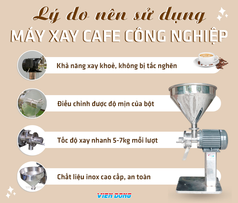 Máy xay cafe công nghiệp Máy xay cafe công nghiệp