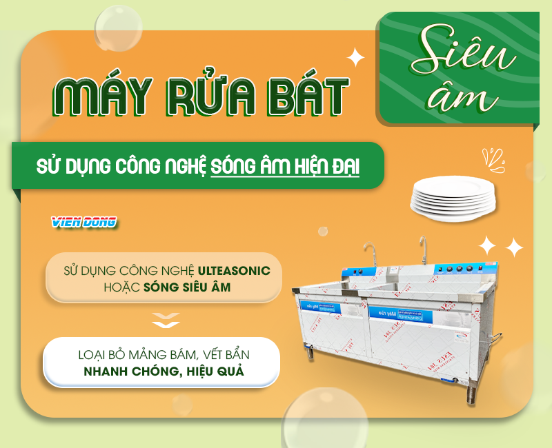 Máy rửa bát siêu âm Máy rửa bát siêu âm