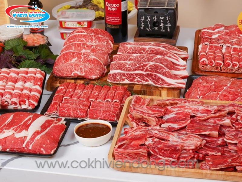 giá máy cắt thịt đông lạnh