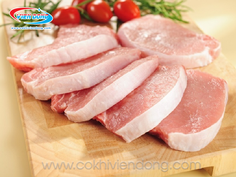 giá máy cắt thịt đông lạnh