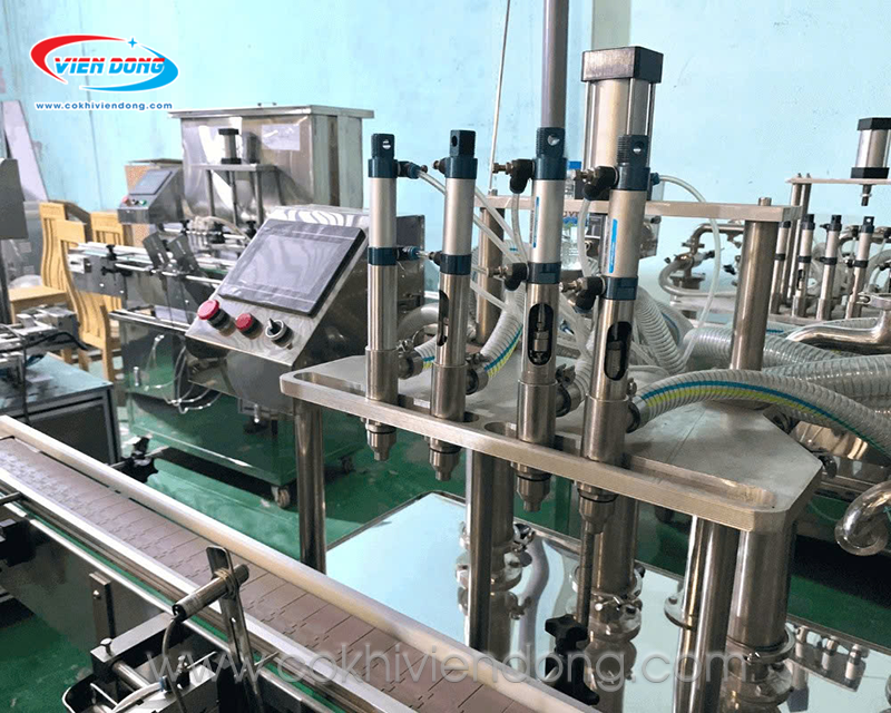 Máy chiết rót dạng sệt