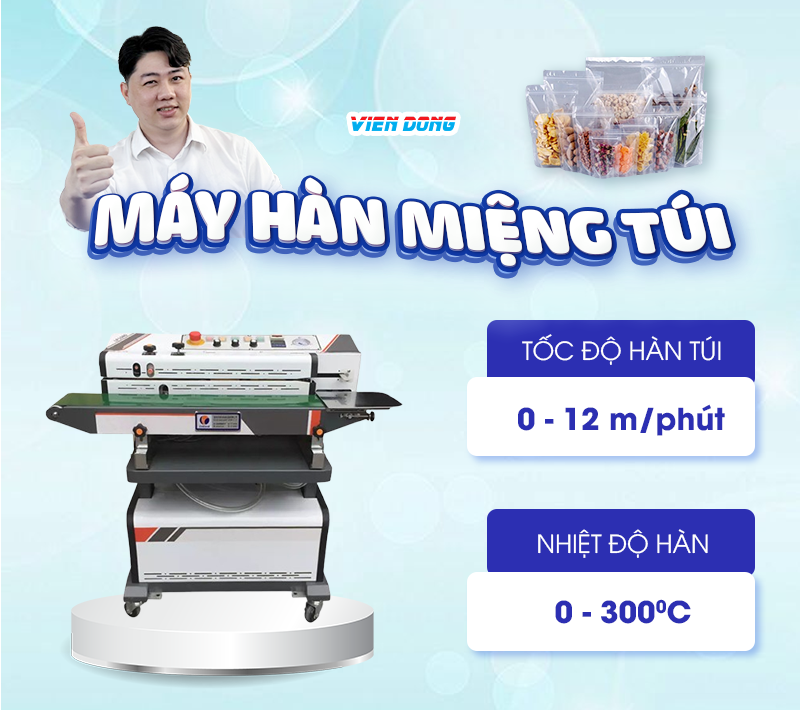 Máy hàn miệng túi Máy hàn miệng túi