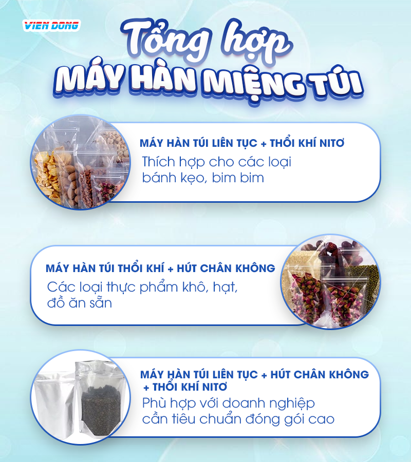 Máy hàn miệng túi Máy hàn miệng túi