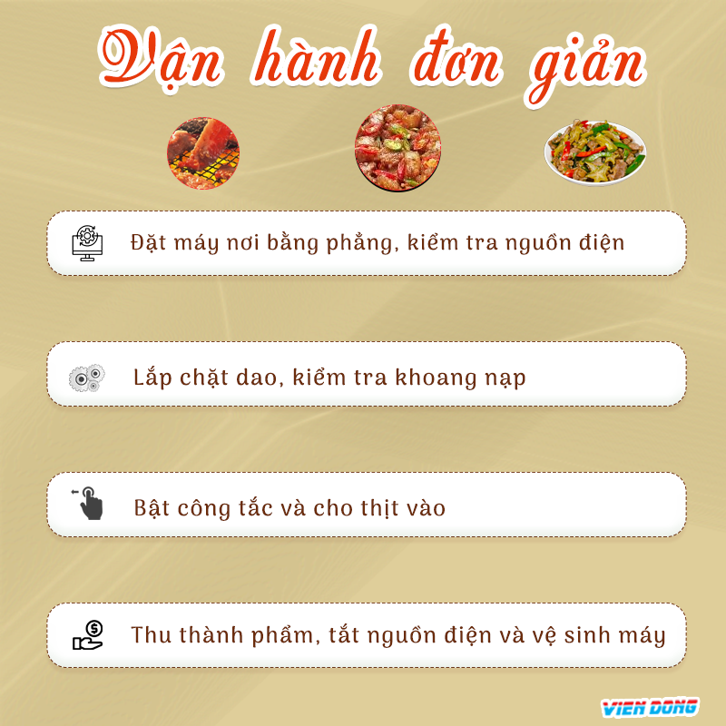 Máy thái thịt hạt lựu Máy thái thịt hạt lựu