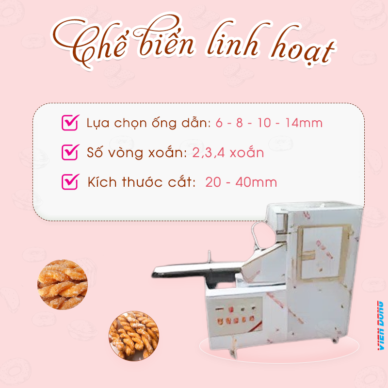 máy làm quẩy xoắn máy làm quẩy xoắn