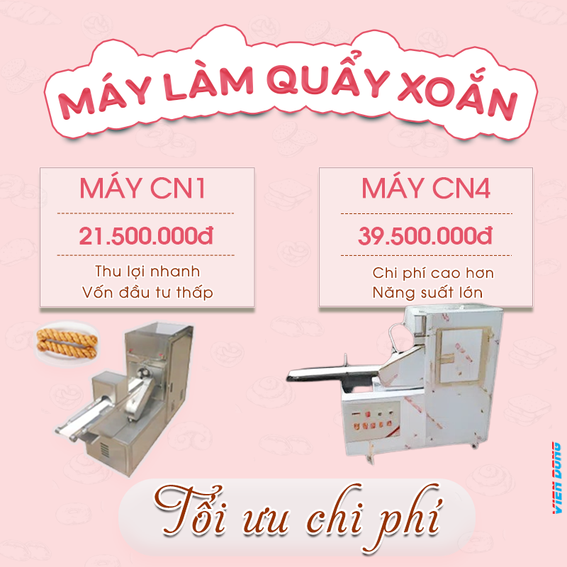 máy làm quẩy xoắn máy làm quẩy xoắn