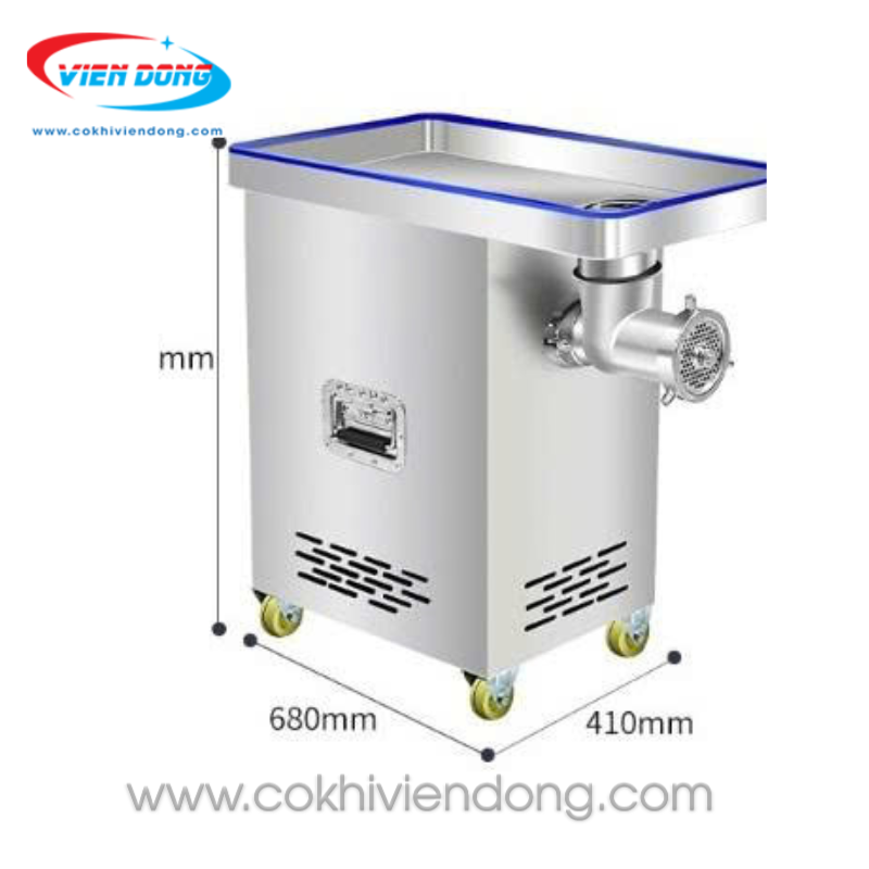 máy xay thịt cối inox